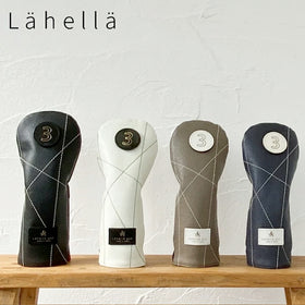 Lahella ラヘラ ランダムステッチ レザー ヘッドカバー フェアウェイウッド用 FW 本革 ゴルフヘッドカバー L-592
