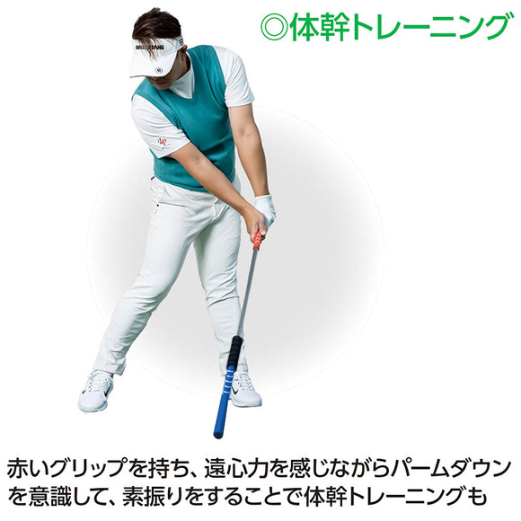 LPSwing スライドスティック Slide Stick 25年モデル ゴルフ スイング矯正 飛距離アップ 練習器具 パームダウン ハンドファースト トレーニング用品