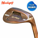 Masda golf マスダゴルフ スタジオウェッジ M425/S ストレートネック 銅メッキ #SW ロフト角58° ヘッド単品販売