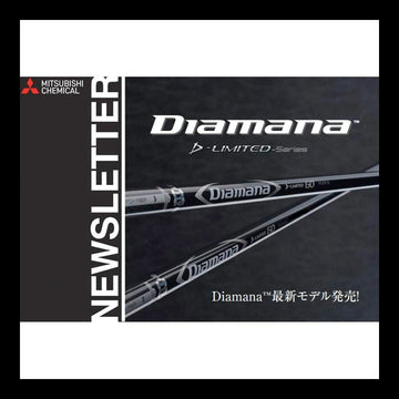 YAMAHA ヤマハ 2025 RMX DDドライバー対応 スリーブ付シャフト 三菱ケミカル Diamana D-LIMITED ディアマナ ドライバー用