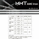 三菱ケミカル MMT AMC アイアン シャフト カーボン メタルメッシュ Red Blue Iron 単品販売不可 リシャフト専用 日本正規品