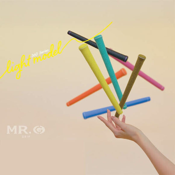 送料無料 plus CUE MR.G グリップ 360 light プラスキュー ミスターG ゴルフグリップ 軽量 撥水仕様 高グリップ力 浸水率軽減モデル 交換用