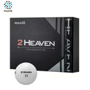送料無料 アウトレット 在庫限り特価 muziik ゴルフボール 2 HEAVEN ツーヘブン 1ダース 12個入り 公認球 パワーヒッター専用 5ピースウレタンボール
