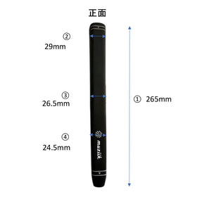 ムジーク ピストル125 ミッドパターグリップ muziik Putter Grip PISTOL 125 mid
