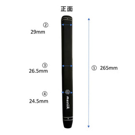 ムジーク ピストル125 ミッドパターグリップ muziik Putter Grip PISTOL 125 mid