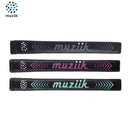 Muziik パター スクエアテーパレス 2.0インチ ブラック ピストル型 アライメント重視 軽量スタンダードモデル ゴルフグリップ