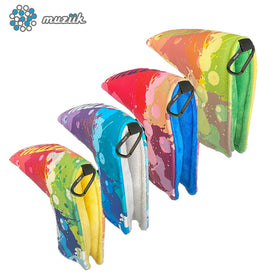 ムジーク パターカバー カラフル Muziik Paint Design Putter Cover PU素材 マグネット式 カナビナ