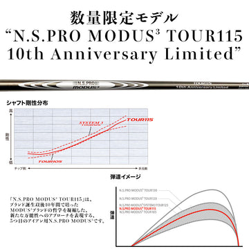 アウトレット 特価 日本シャフト N.S.PRO MODUS TOUR115 モーダス ツアー ブラックベロアニッケル アイアン 単品販売 リシャフト時工賃別途必要 送料無料