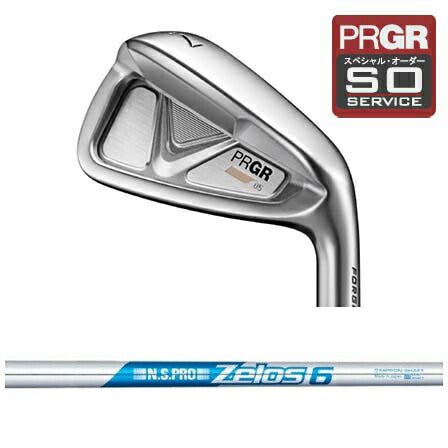 カスタムオーダー PRGR 23年 05 アイアン 日本シャフト N.S.PRO ZELOS 6 #6