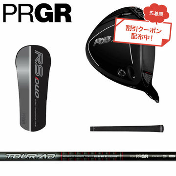 クーポン対象商品 先行予約 PRGR 26 RS DUO デュオ F 数量限定モデル ドライバー TOUR AD FOR PRGRシャフト ヘッドカバー付き トルクレンチなし