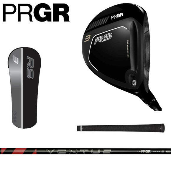 先行予約 PRGR 26 RS FW フェアウェイ VENTUS FOR PRGRシャフト ヘッドカバー付き トルクレンチなし