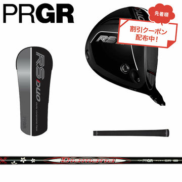 クーポン対象商品 先行予約 PRGR 26 RS DUO デュオ MAX ドライバー Diamana FOR PRGR シャフト ヘッドカバー付き トルクレンチなし