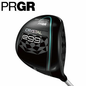 PRGR CRYSTAL egg ドライバー レディース 2025モデル スライス防止 高弾道設計 女性専用 コーチンググリップ搭載 飛距離アップ