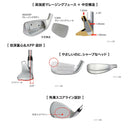 PRGR プロギア 高反発 レディース アイアンセット SUPER egg #7-#9 P A 5本セット 2024年モデル 軽量設計 飛距離アップ 女性用 Ｍ３０〔Ｌ〕＃７－Ａ