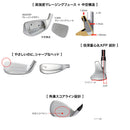 PRGR SUPER egg アイアン 2024年モデル 単品ウェッジ As・S 高反発 超ワイドソール 軽量設計 角溝スコアライン 高弾道 スピン重視