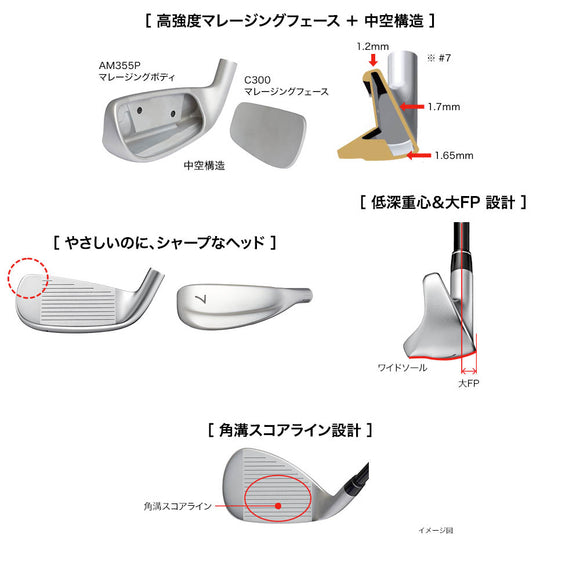 PRGR SUPER egg アイアン 2024年モデル 単品ウェッジ As・S 高反発 超ワイドソール 軽量設計 角溝スコアライン 高弾道 スピン重視