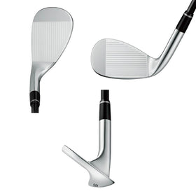 PRGR IRONs 0 WEDGE 2024年モデル 軟鉄鍛造ウェッジ スチールシャフト 高スピン性能 ワイドVソール