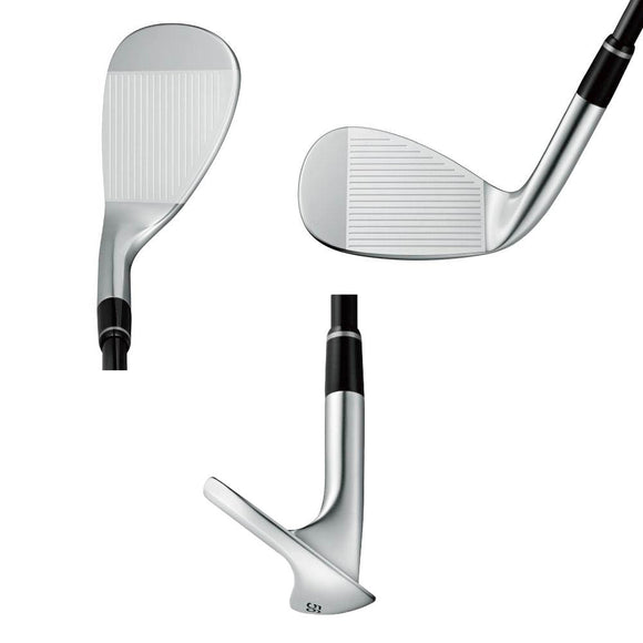 PRGR IRONs 0 WEDGE 2024年モデル 軟鉄鍛造ウェッジ スチールシャフト 高スピン性能 ワイドVソール