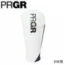 PRGR 1Wヘッドカバー PHC-110 ドライバー用 シンプルで高級感あるデザイン PU製 460cc対応 サイドマグネット付き 立体縫製 ホワイト
