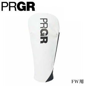 PRGR FWヘッドカバー PHC-110F シンプルで高級感あるデザイン PU製 200cc対応 サイドマグネット付き 立体縫製 ダイヤル式番手表示 ホワイト