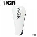 PRGR UTヘッドカバー PHC-110U シンプルで高級感あるデザイン PU製 サイドマグネット付き 立体縫製 ダイヤル式番手表示 ホワイト