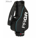 PRGR プロ仕様コンパクト キャディバッグ PRCB-252 軽量・耐久性抜群のスタイリッシュデザイン 9.0型 成型ハンドル 収納力抜群 マグネットポケット付き