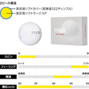 PRGR NEW SUPER egg 超反発ボールで高飛距離性能 超反発eggコアとアイオノマーカバー 272ディンプル パールホワイト ナンバー333 555 777 999