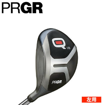 PRGR Qシリーズ Q18 Q23 左用 ラフ 傾斜 バンカーも攻略 オールラウンドソール搭載 低重心設計 初心者 上級者 扱いやすい ユーティリティクラブ