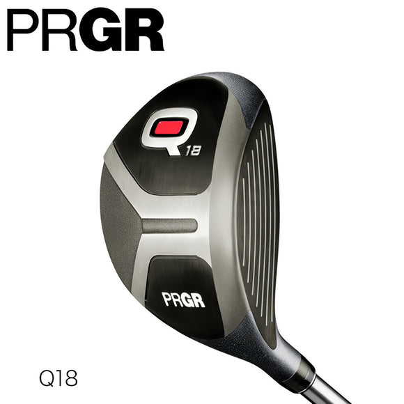 PRGR Qシリーズ Q18 オールラウンドソール 抜け抜群 ラフやフェアウェイバンカーも楽々ショット 低重心設計 高弾道 アマチュア 上級者