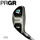 PRGR Q キュー 33 ラフ・フェアウェイバンカー 傾斜地抜群の抜けの良さ ミスを減らし スコアアップ 不思議なクラブ UT ユーティリティー