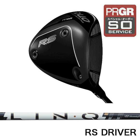 正規取扱店 PRGR プロギア カスタムオーダー 2026 RS DUO ドライバー USTマミヤ LIN-Q PowerCore WHITE
