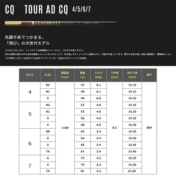 正規取扱店 PRGR プロギア カスタムオーダー 2026 RS DUO ドライバー グラファイトデザイン TOUR AD CQ