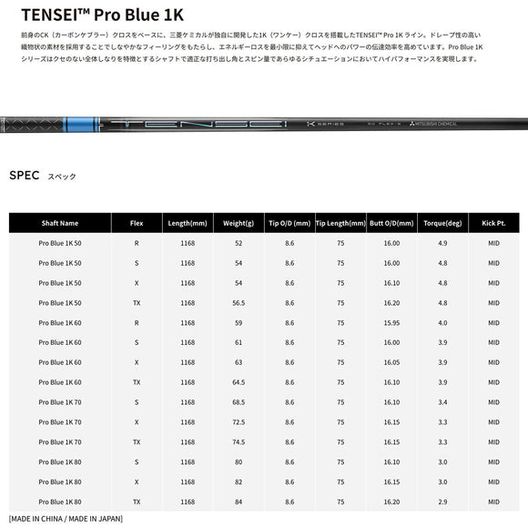 正規取扱店 PRGR プロギア カスタムオーダー 2026 RS DUO ドライバー 三菱ケミカル TENSEI Pro Blue 1K