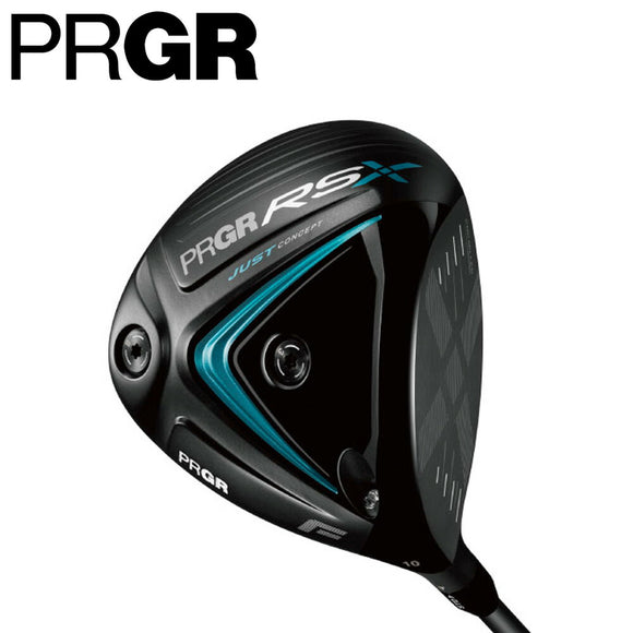 RS Xシリーズ PRGR RS F ドライバー 2024年モデル 高初速 低スピン 強弾道 フェードバイアス 可変ウェイト 高性能ゴルフクラブ