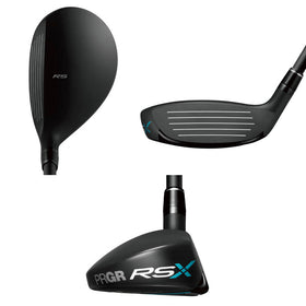 PRGR RS X ユーティリティ カーボン 2024年モデル ギリギリ×ベリーイージー 高・強弾道で狙えるUT 直進性向上 飛距離 操作性UP