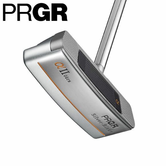 PRGR Silver-Blade α2-01CS ブレード型センターシャフトパター 深重心設計 ミッドサイズグリップ 高慣性モーメント SILVERBLADEパター