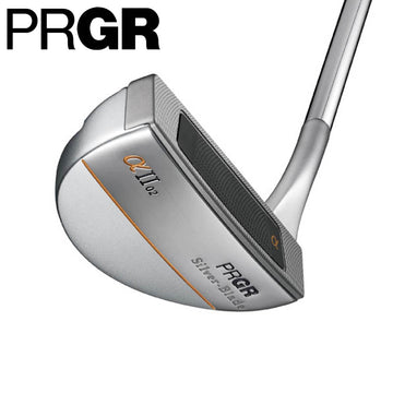 PRGR Silver-Blade α2-02 L字マレット型パター 深重心設計 ミッドサイズグリップ 高精度パッティング 多様なストロークタイプ対応 SILVERBLADEパター