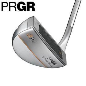 PRGR Silver-Blade α2-02 L字マレット型パター 深重心設計 ミッドサイズグリップ 高精度パッティング 多様なストロークタイプ対応 SILVERBLADEパター