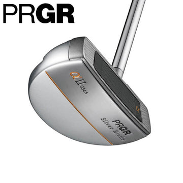 PRGR Silver-Blade α2-03CS マレット型センターシャフトパター 深重心設計 精度向上 ミッドサイズグリップ SILVERBLADEパター
