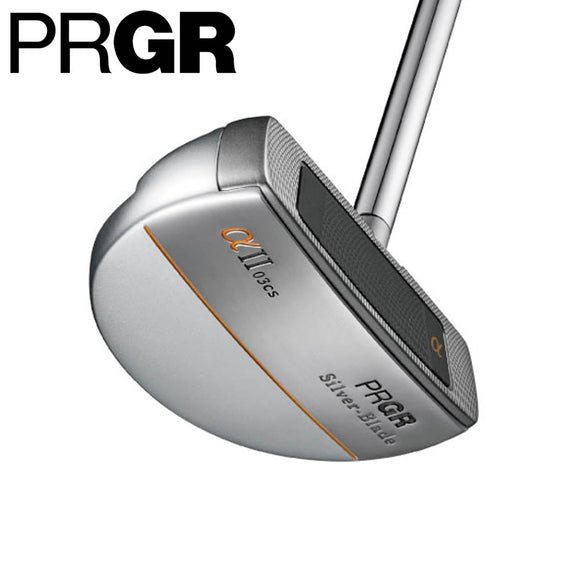 PRGR Silver-Blade α2-03CS マレット型センターシャフトパター 深重心設計 精度向上 ミッドサイズグリップ SILVERBLADEパター