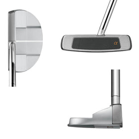 PRGR Silver-Blade α2-03CS マレット型センターシャフトパター 深重心設計 精度向上 ミッドサイズグリップ SILVERBLADEパター