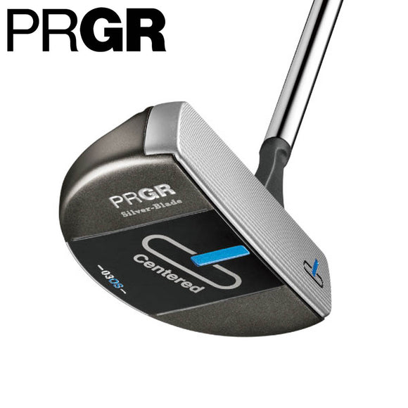 PRGR Silver-Blade Centered-03OS オフセット×センターシャフト マレット型デザイン 高慣性モーメント実現 ミスに強く 安定した距離感 SILVERBLADEパター