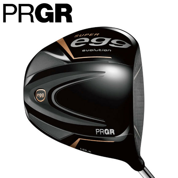 PRGR SUPER egg ドライバー 2024年モデル 高反発 500cm³超大型ヘッド 最軽量設計 さらなる飛距離アップ