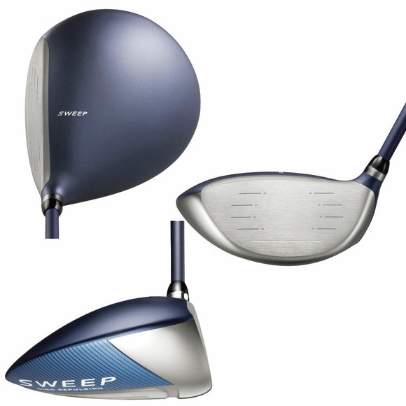 PRGR SWEEP ドライバー レディース 2022モデル 高反発×ドロー設計 女性専用 軽量で振り抜きやすく スライスを抑えて 飛距離アップ やさしいドライバー