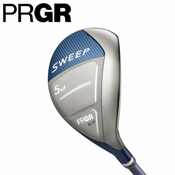 PRGR SWEEP レディース ユーティリティ 高弾道設計 やさしく上がる 軽量 ドロー設計 つかまりやすい 飛ばせる 女性専用モデル