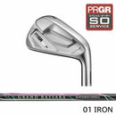 PRGR カスタムオーダー 01アイアン 三菱ケミカル GRAND BASSARA IRON アイアン ＃4.5.6.7.8.9.＃P番手別販売 コンボ対応可能