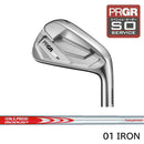 PRGR カスタムオーダー 01アイアン 日本シャフト MODUS3 TOUR110 ＃4.5.6.7.8.9.＃P 番手別販売 コンボ対応可能
