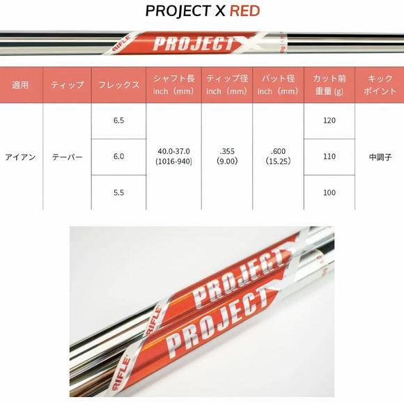 PRGR カスタムオーダー 01アイアン トゥルーテンパー PROJECT X RED＃4.5.6.7.8.9.＃P番手別販売 コンボ対応可能