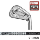 正規取扱店 PRGR カスタムオーダー 01アイアン グラファイトデザインTOUR AD IRON 85＃4.5.6.7.8.9.＃P番手別販売 コンボ対応可能