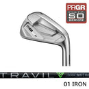 PRGR カスタムオーダー 01アイアン フジクラ TRAVIL IRON 75 ＃4.5.6.7.8.9.＃P 番手別販売 コンボ対応可能
